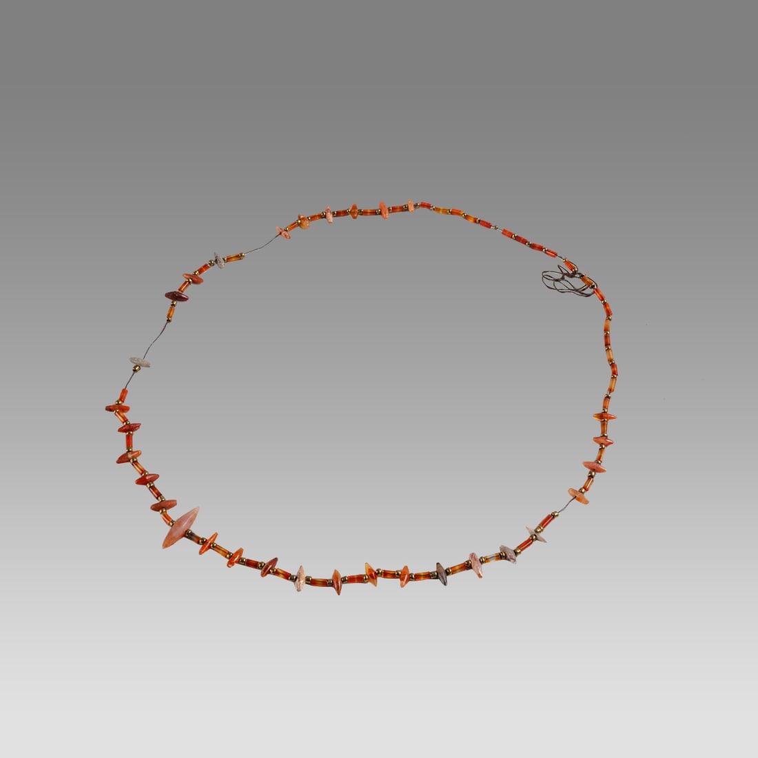 Fine Roman Style Agate Bead Necklace. (1 of 1)