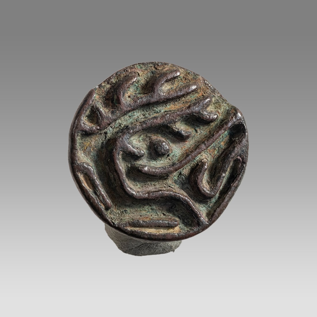 Ancient Bactrian Bronze Seal Circa 2nd Millennium BC. (1 of 1)