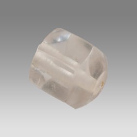 Islamic rock crystal bead - 14th Century AD.