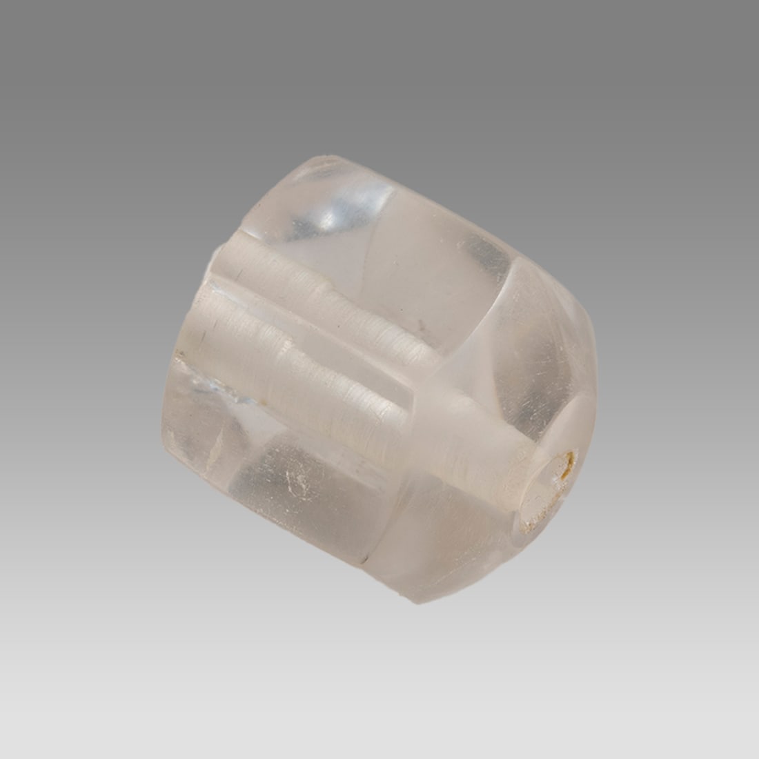Islamic rock crystal bead - 14th Century AD. (1 of 3)