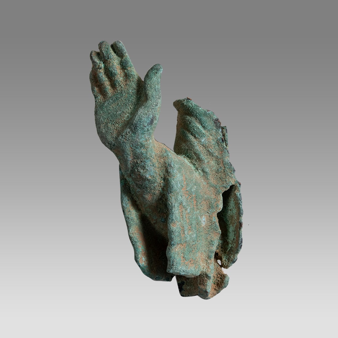 Ancient Roman Bronze Hand Fragment c.1st-2nd century AD. (1 of 2)