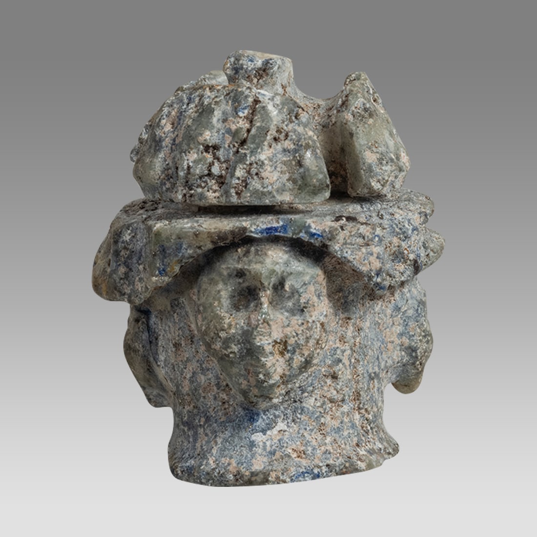Mesopotamian Stone Small Finial Fragment. (1 of 2)