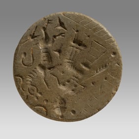 Ancient Mesopotamian Pre Dynastic Stamp Seal.