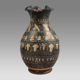 Ancient Greek Magna Graceia Gnathian Pottery Jug c.4th century BC.