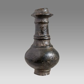 Ancient Near Eastern Luristan Bronze Kohl Bottle c.1000 BC.