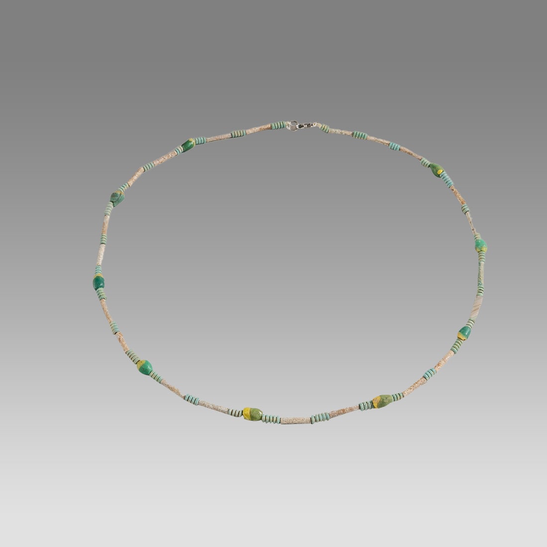 Ancient Egyptian Faience Bead Necklace c.300-50 BC. (1 of 1)