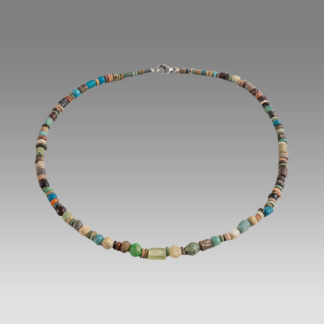 Ancient Egyptian Faience Bead Necklace c.300-50 BC. (1 of 1)