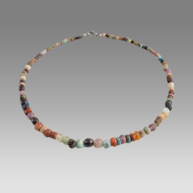 Ancient Roman Glass Bead Necklace c.2nd-3rd century AD.