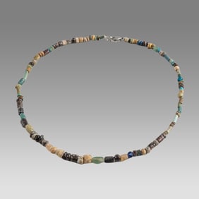 Ancient Roman Glass Bead Necklace c.2nd-3rd century AD.