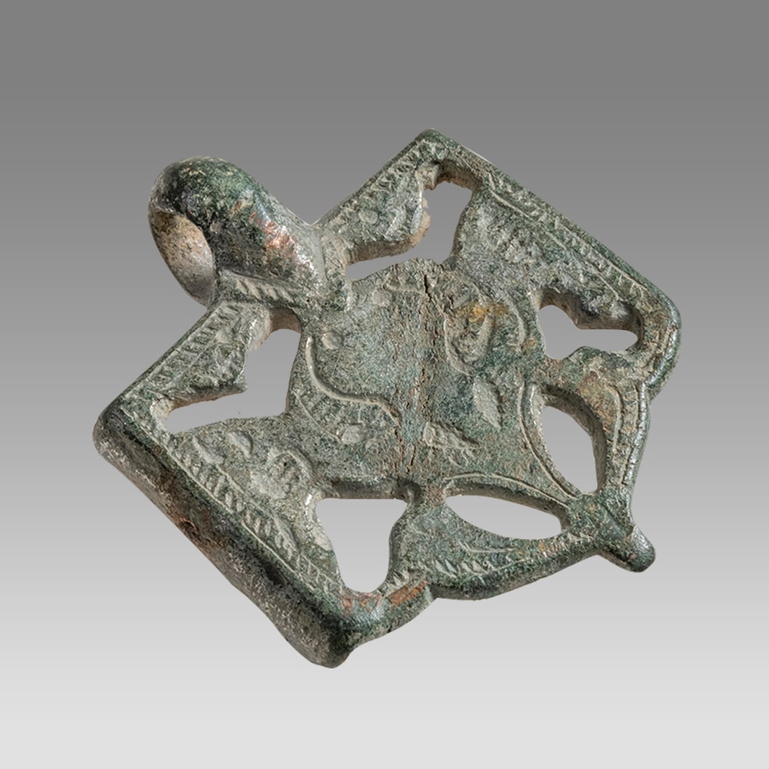 Ancient Roman Bronze Ornament c.2nd century AD. (1 of 1)