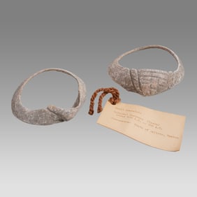 Ancient Pre Columbian Jalisco Shell Bracelets classic c.400-900 AD. (2)