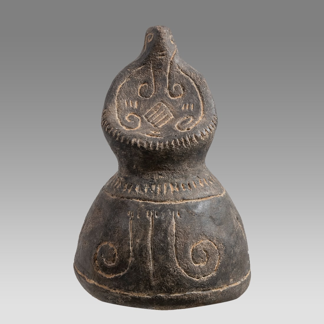 Vinca style Pottery Female Figure. Central and Southeastern Europe. (1 of 3)
