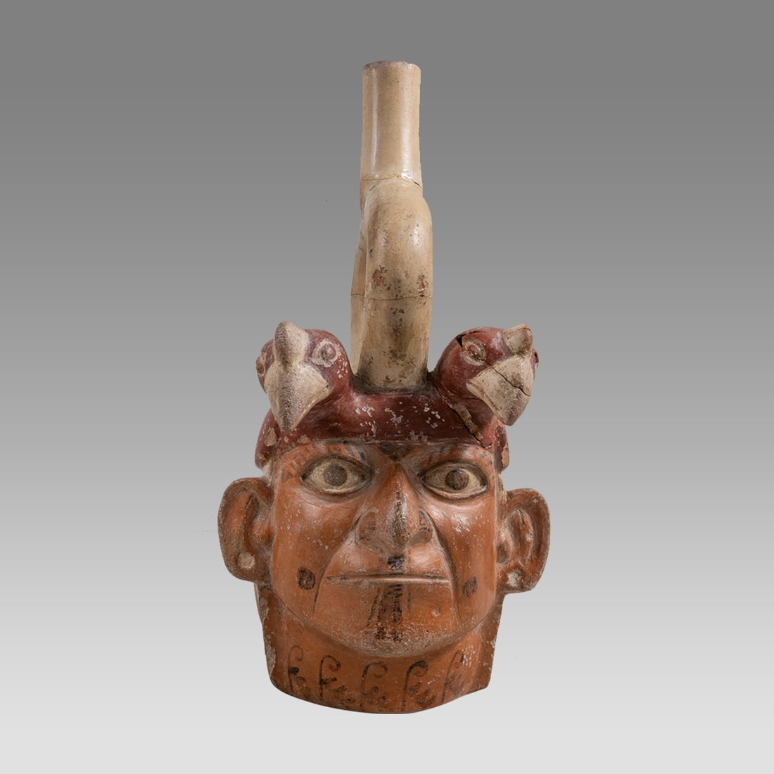 Moche IV Portrait Vessel. (1 of 4)