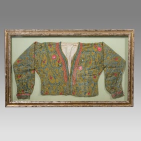 18th/19th century Uzbek Embroidered Silk Jack.