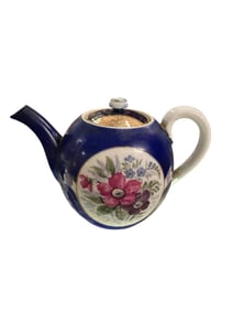 Antique Imperial Russian Porcelain Teapot Made for Persian Market Late 19th century.