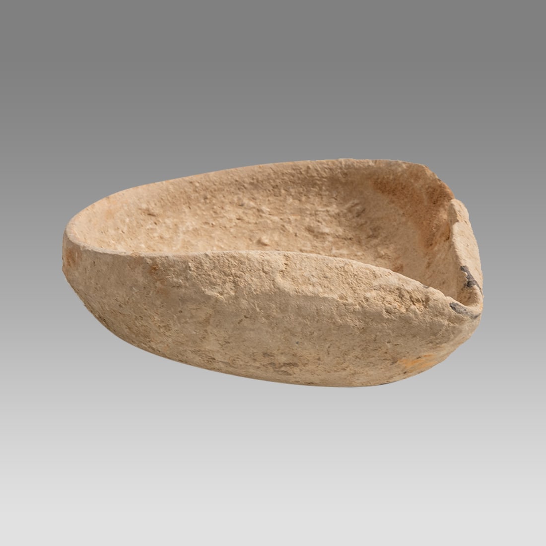 Ancient Holy Land Middle Bronze Age Terracotta Oil Lamp, 1900 BCE - 1600 BC. (1 of 3)