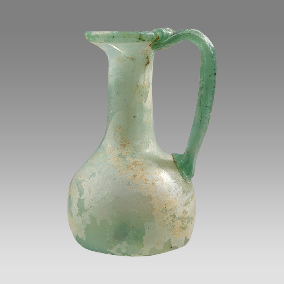 Ancient Holy Land Roman Glass Jug c.1st-3rd century AD. (1 of 3)