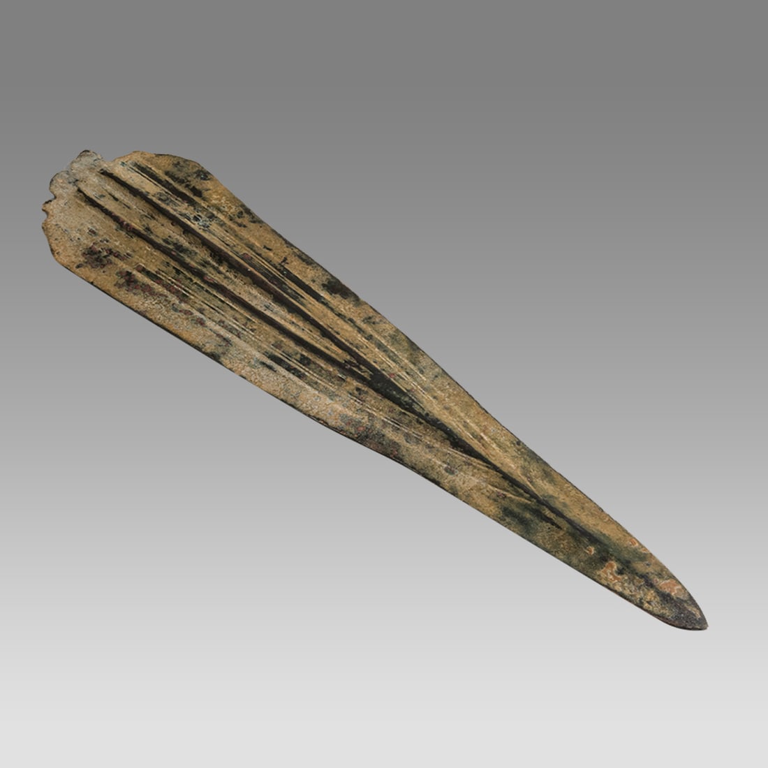 Ancient Luristan Bronze Spear Point c.1000 BC. (1 of 2)