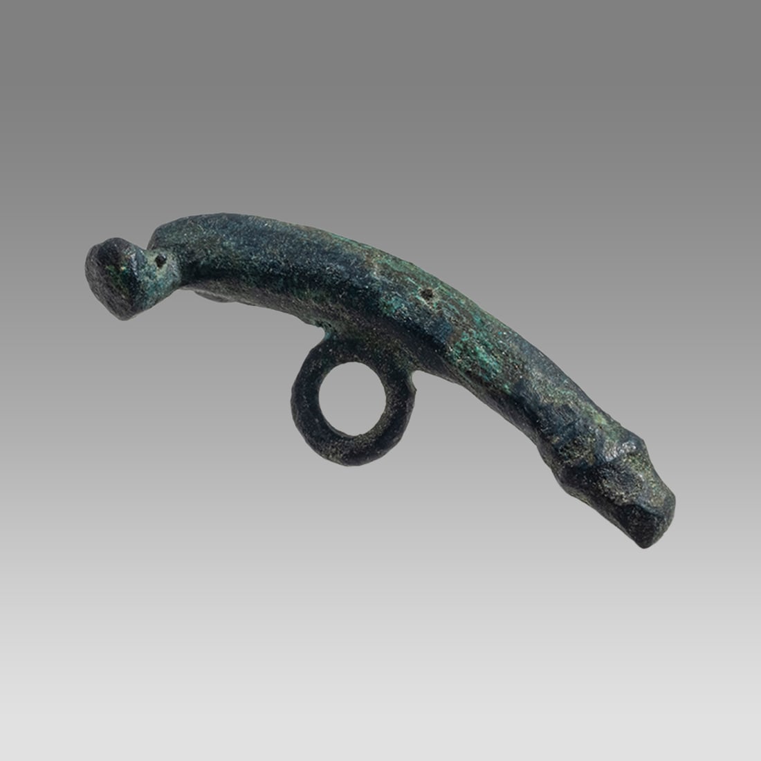 Ancient Roman Bronze Phallic Amulet c.2nd century AD. (1 of 3)
