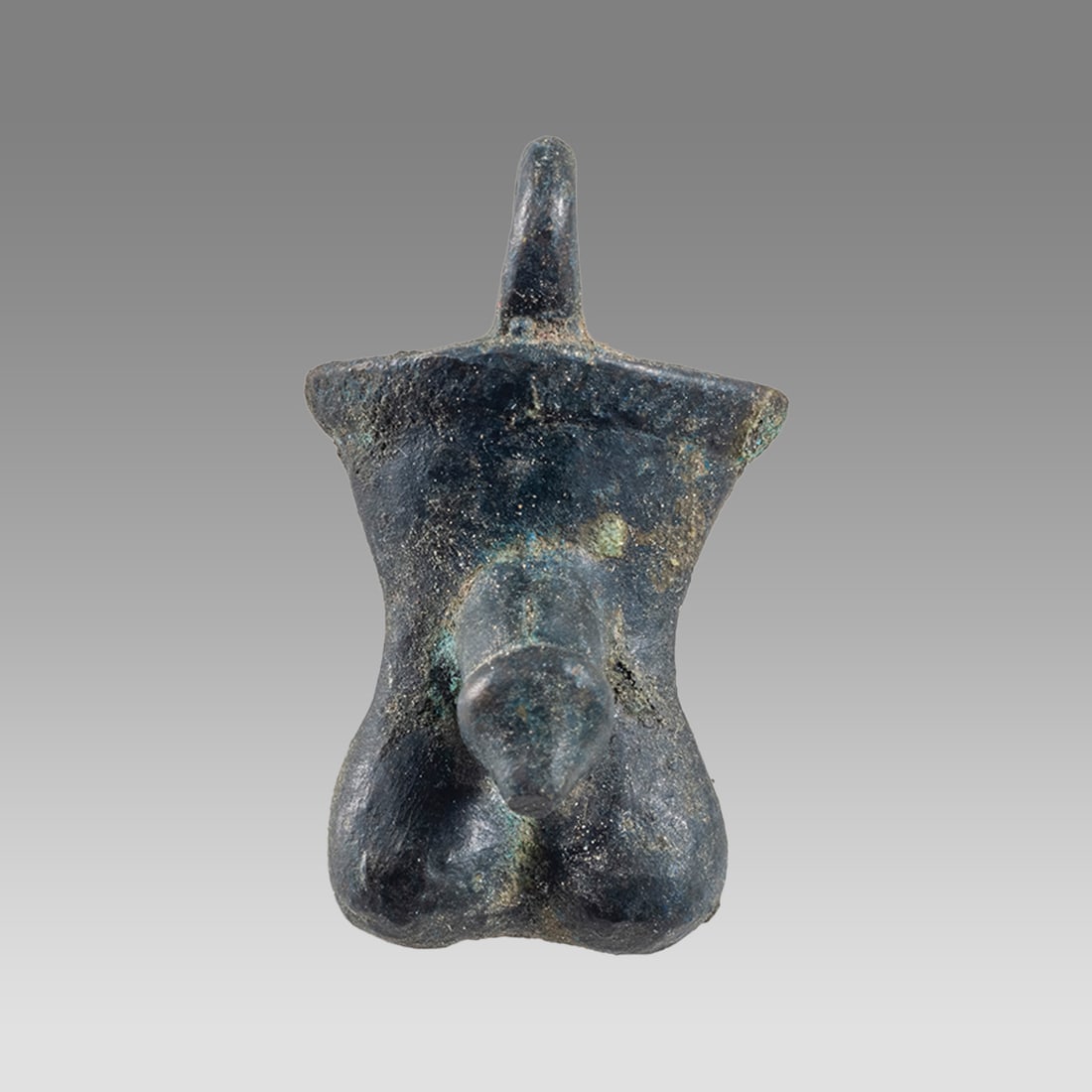 Ancient Roman Bronze Phallic Amulet c.2nd century AD. (1 of 2)