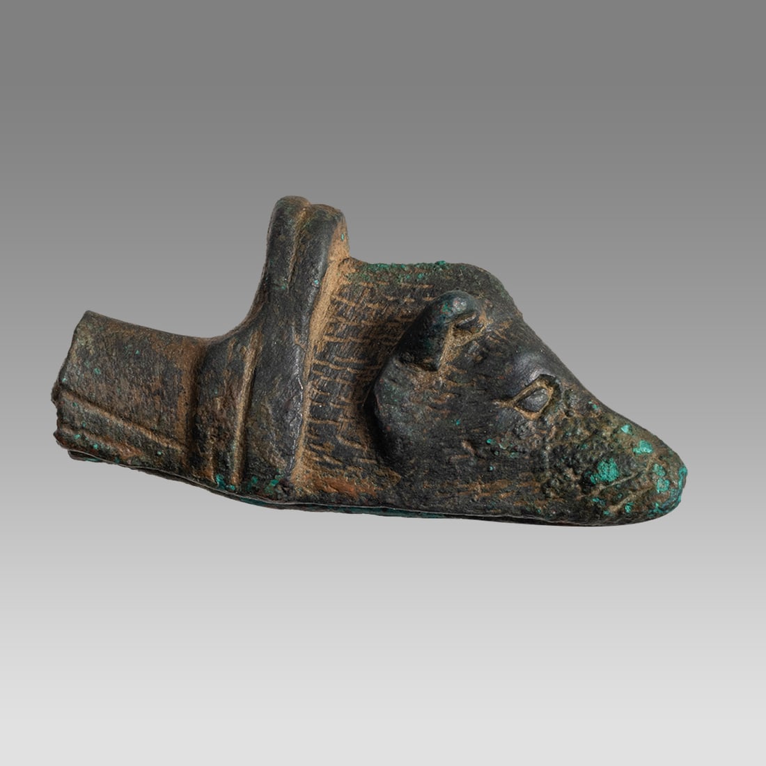 Ancient Roman Bronze Boar Head c.1st-2nd century AD. (1 of 2)