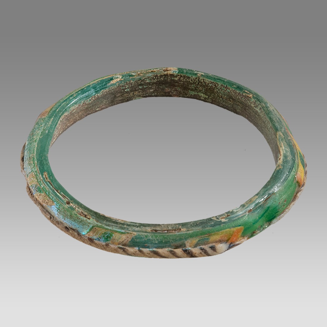 Ancient Roman Mosaic Glass Bracelet c.2nd century AD. (1 of 2)