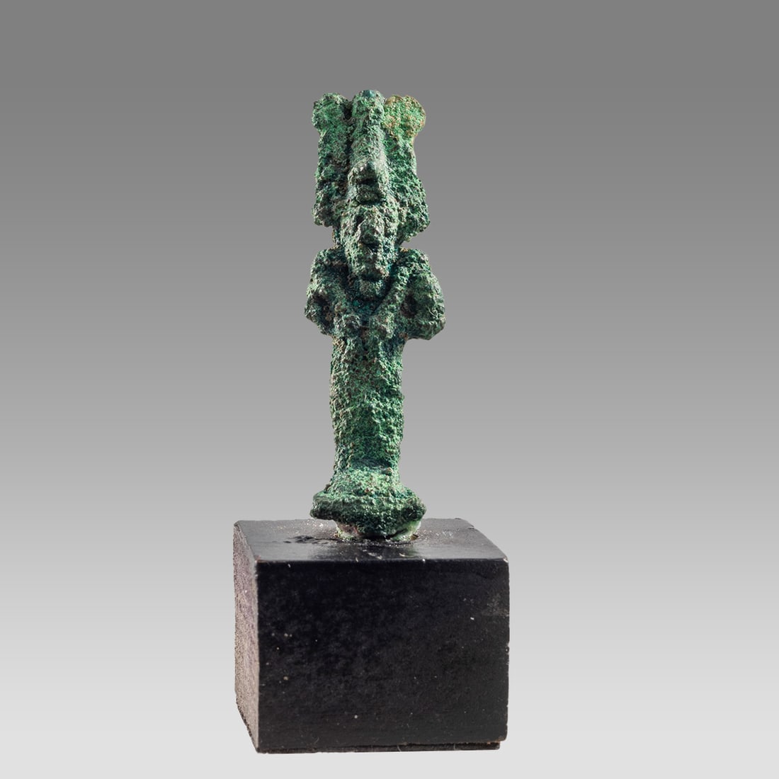 Ancient Egyptian Bronze Osiris Figure Circa 26Ith Dynasty Circa 664-525 BCE. (1 of 3)