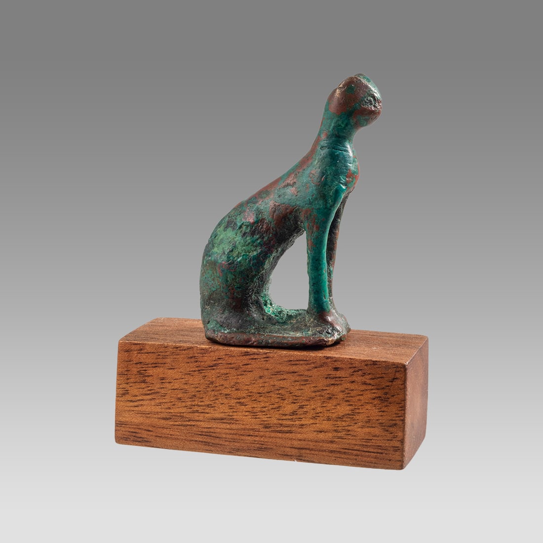 Ancient Egyptian Bronze Bastet Cat c.664-332 BC. (1 of 2)