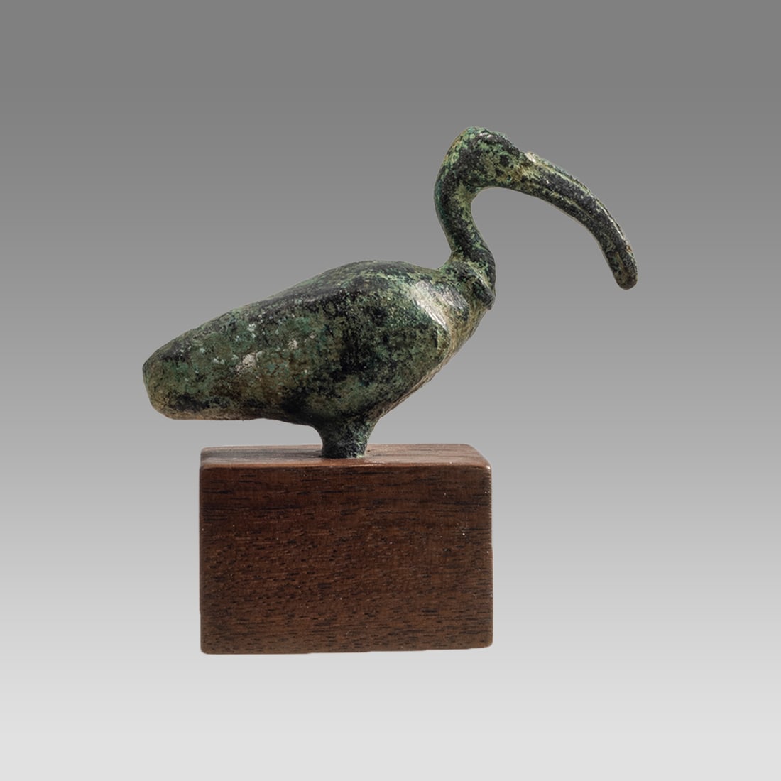 ANCIENT EGYPTIAN Bronze Figure Of Ibes LATE PERIOD CIRCA 664-332 B.C. (1 of 2)