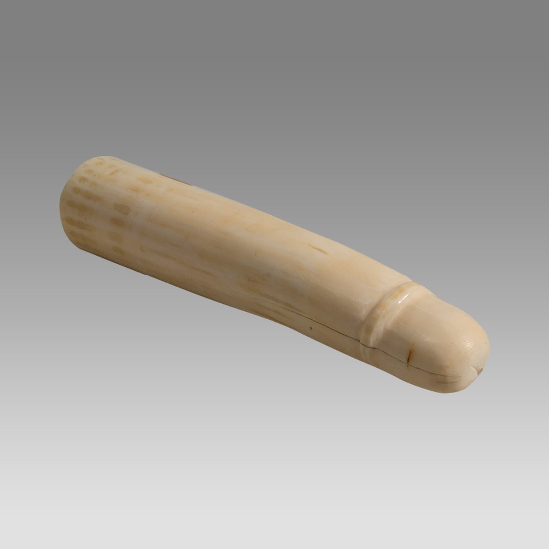 African Vintage Carved Bone Phallus. (1 of 2)