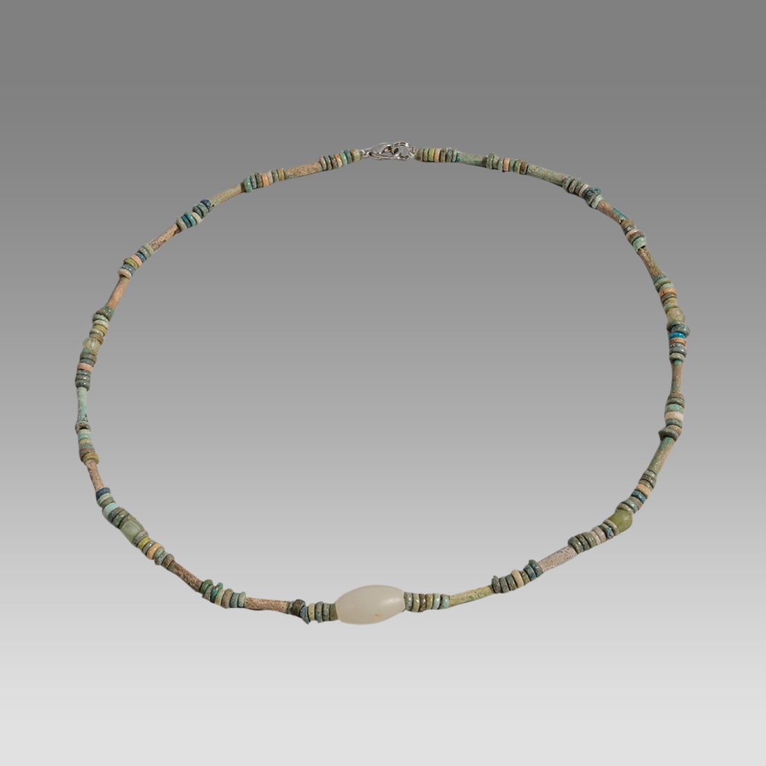 Ancient Egyptian Faience, Necklace c.300-50 BC. (1 of 1)