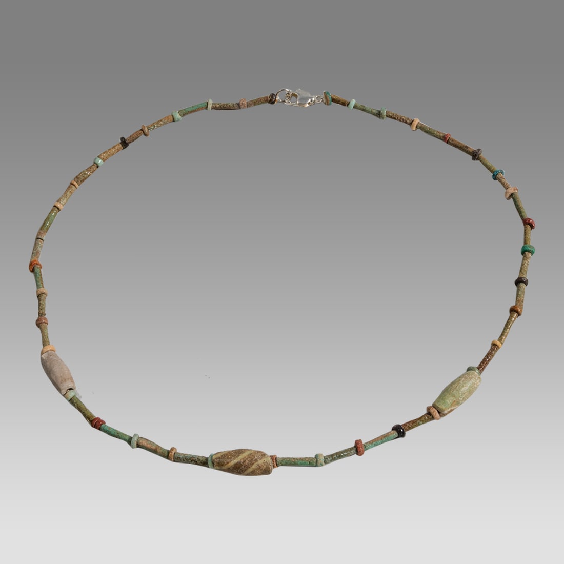 Ancient Egyptian Faience, Necklace c.300-50 BC. (1 of 1)