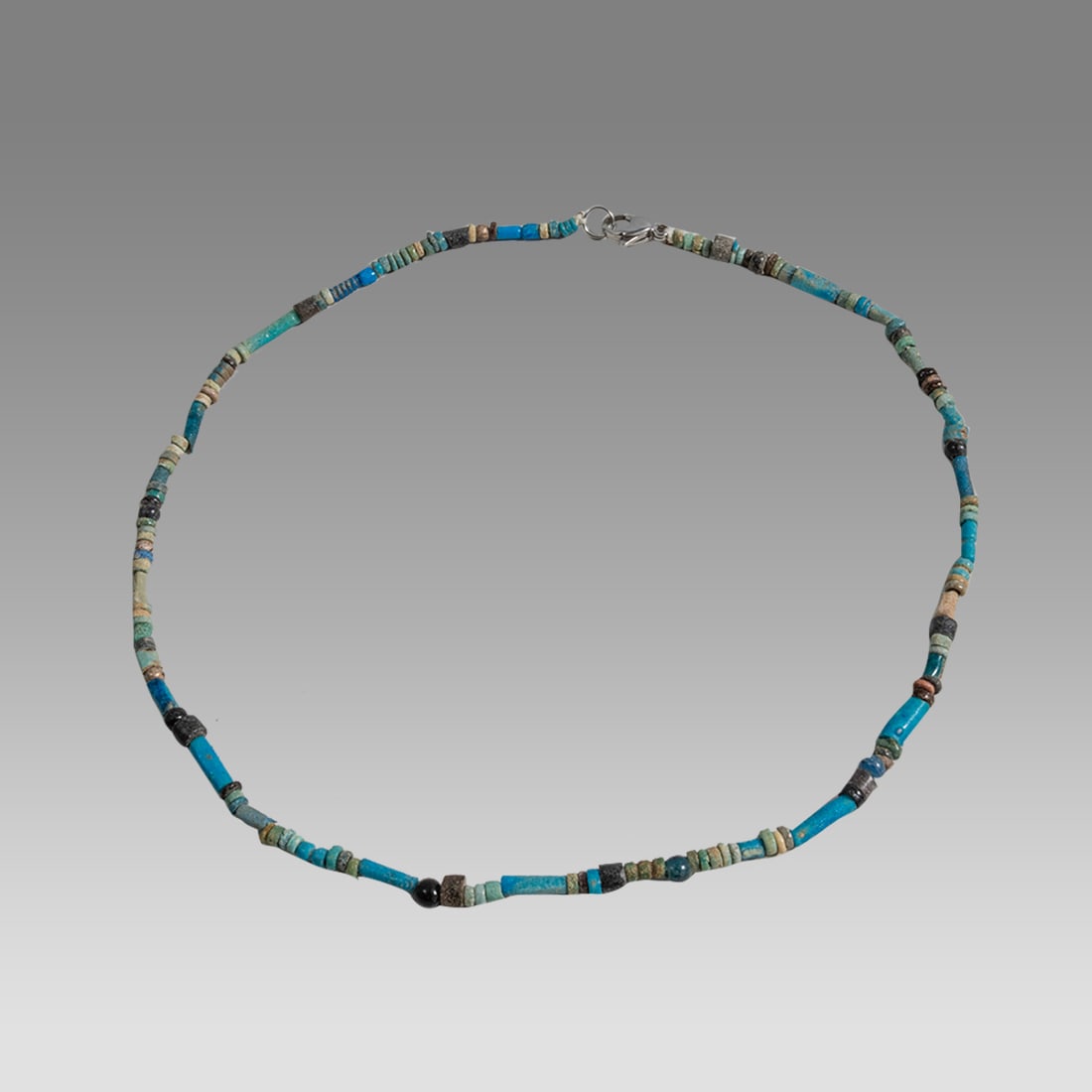 Ancient Egyptian Faience, Necklace c.300-50 BC. (1 of 1)