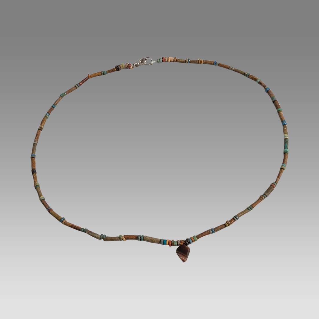 Ancient Egyptian Faience, Necklace c.300-50 BC. (1 of 1)