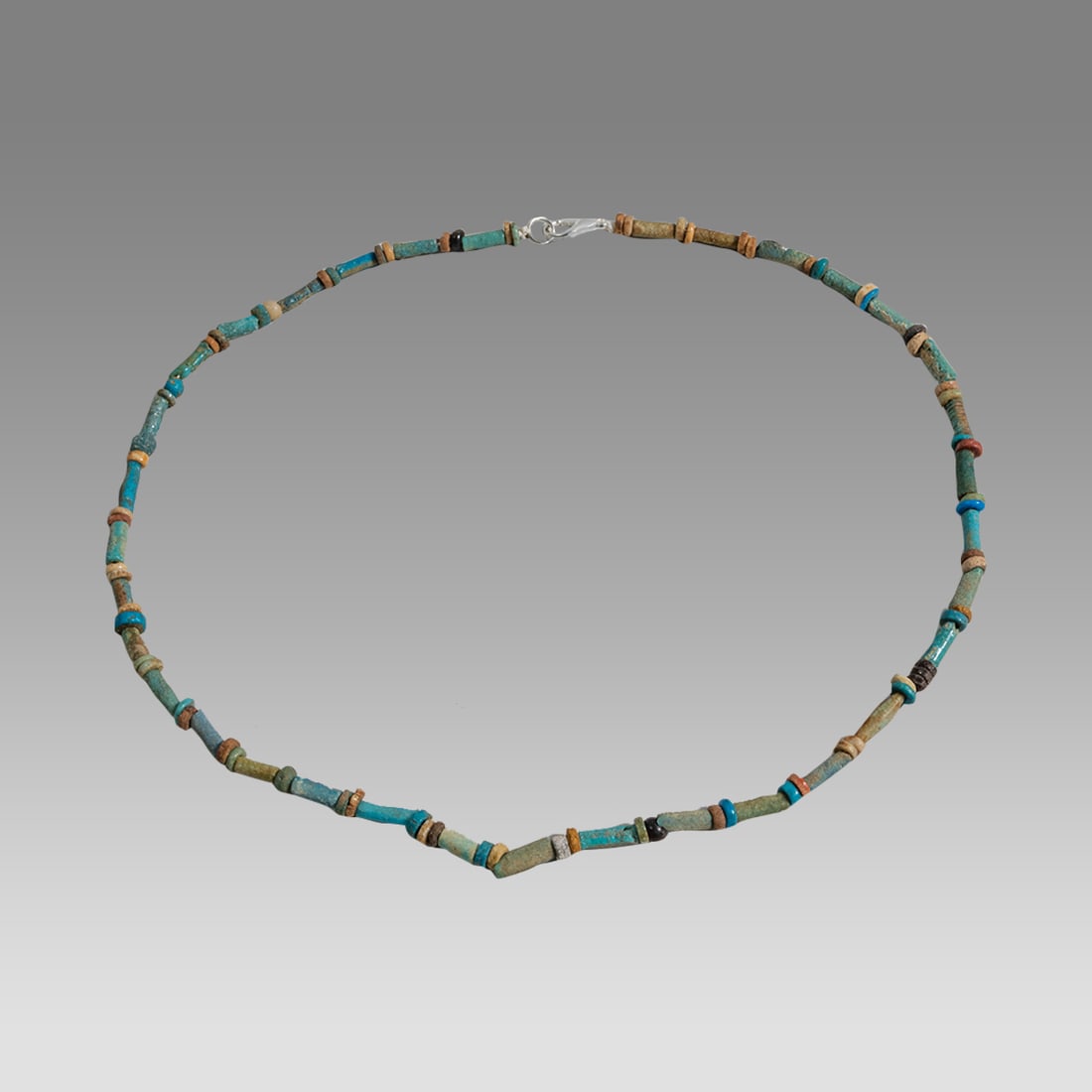Ancient Egyptian Faience, Necklace c.300-50 BC. (1 of 1)