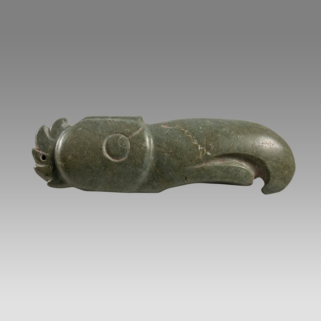 Guerrero Style, stone Parrot Head. (1 of 2)