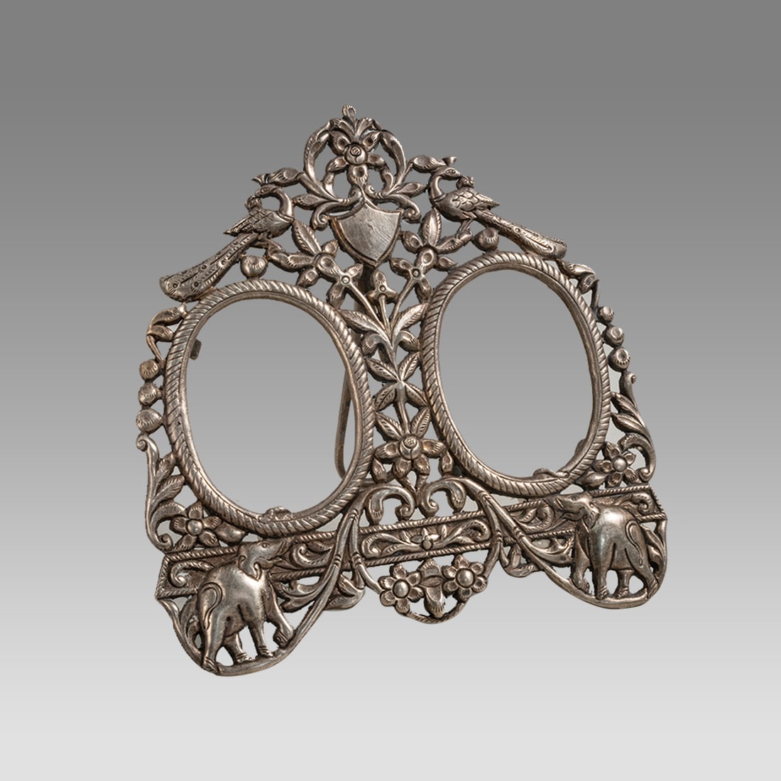 Indian Silver Picture Frame. (1 of 1)