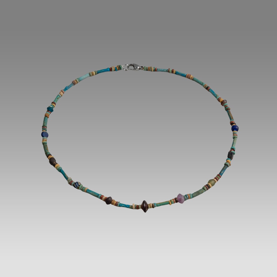 Ancient Egyptian Faience, Necklace c.300-50 BC. (1 of 1)