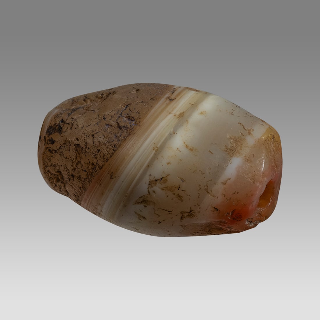 Ancient Mesopotamian Banded Agate Bead c.6th century BC. (1 of 1)