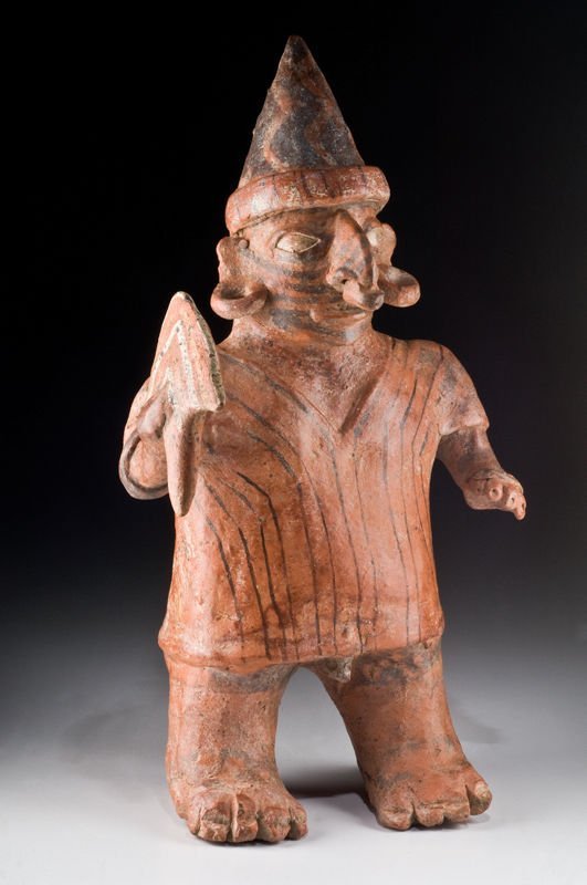 Ancient Nayarit Standing Male Figure Pre-Columbian (1 of 10)