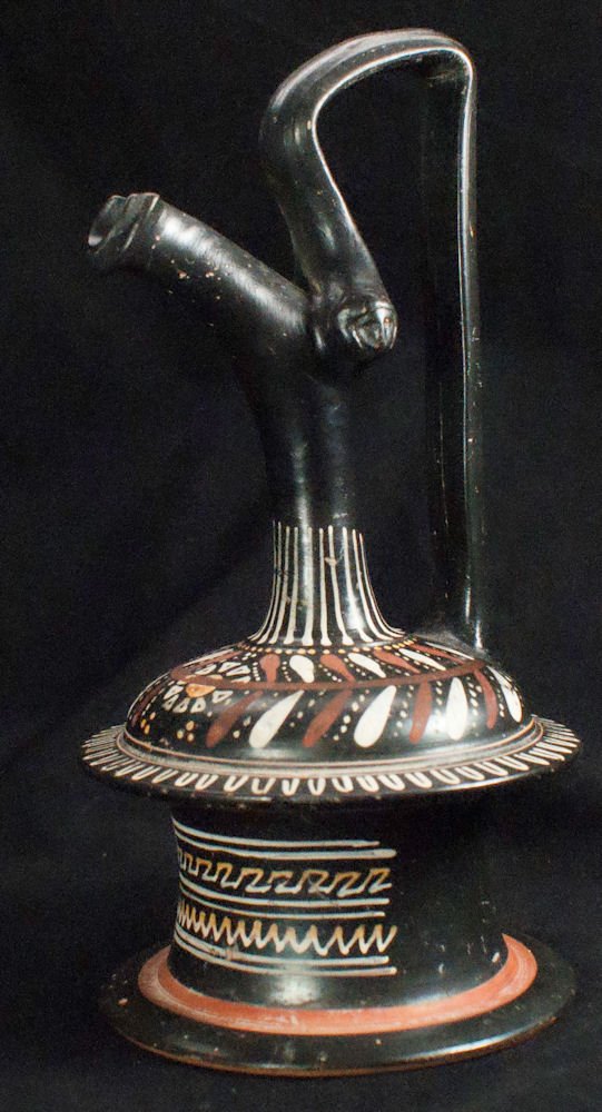 Ancient Greek Apulian Gnathian Ware Epichysis Jug (1 of 1)