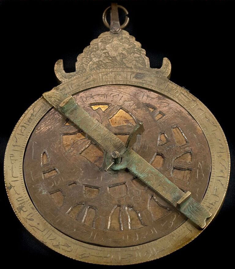 Large Persian, Middle Eastern islamic Brass astrolabe (1 of 3)