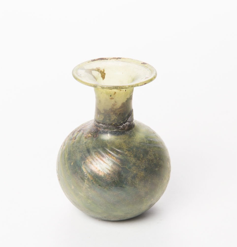 Ancient Roman Glass Bottle c.1st -2nd century AD. (1 of 1)