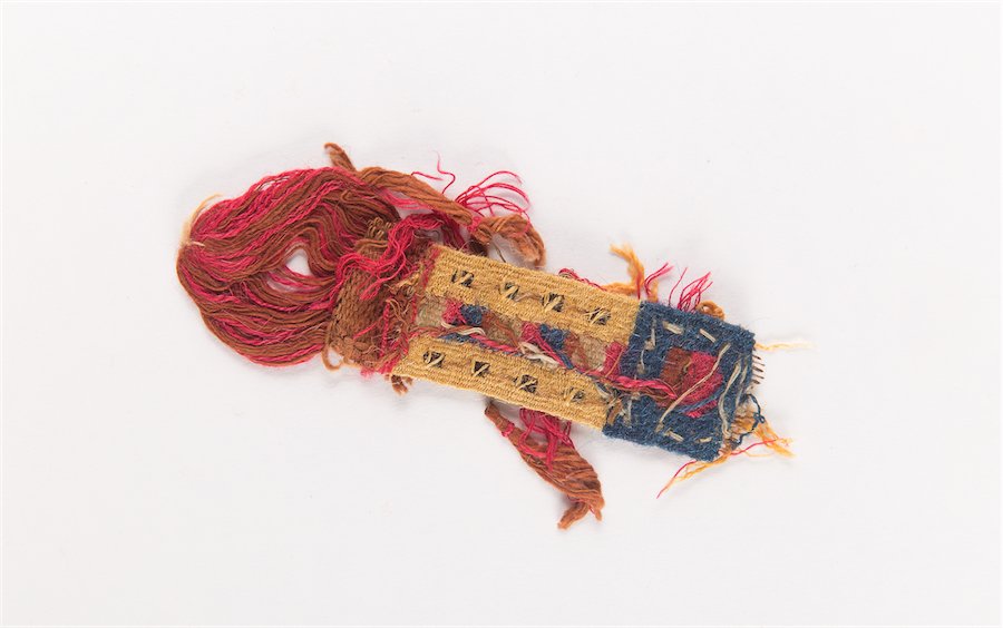 Ancient Egypt Coptic Textile Fragment c.5th century AD (1 of 2)