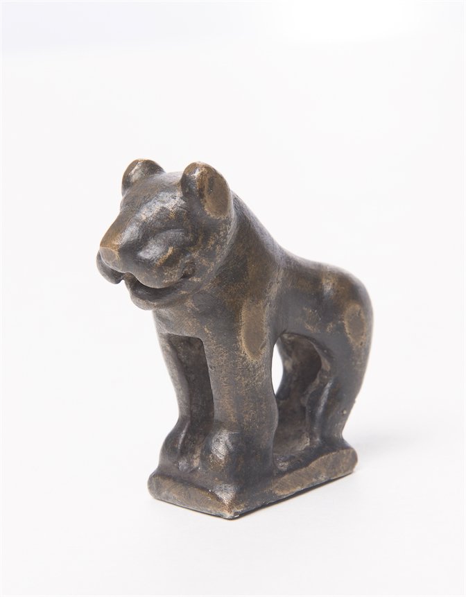 Persian, Seljuq Bronze, Lion c.12th century AD (1 of 1)