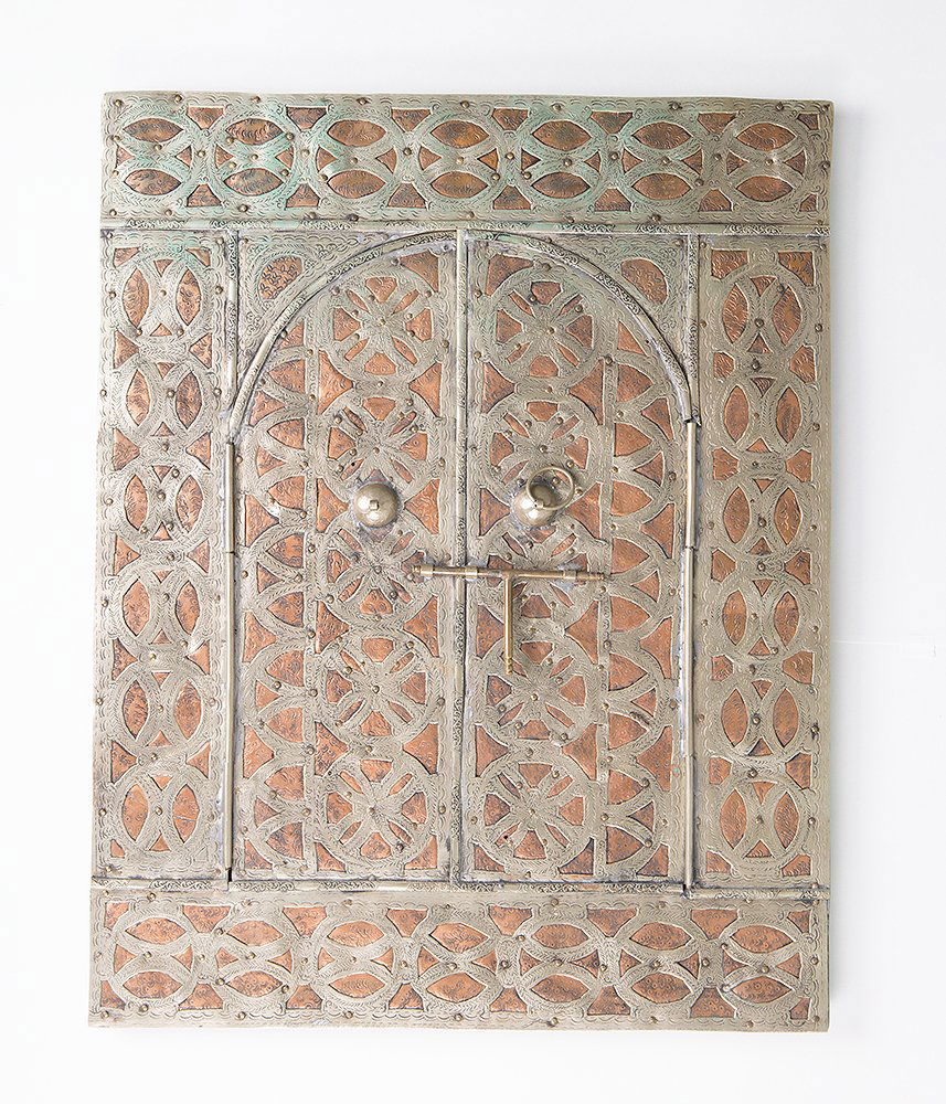 Middle Eastern Moorish Silver Mirror (1 of 5)