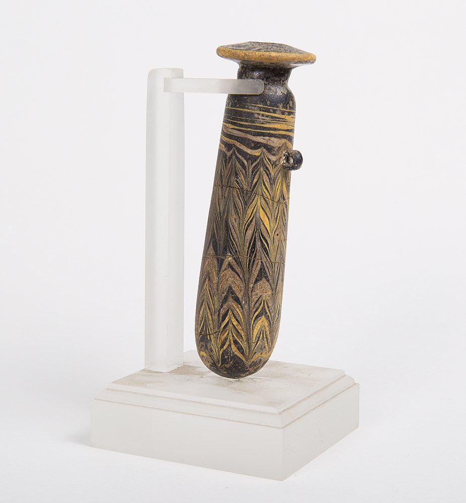 Ancient Greco-Phoenician Core-Formed Alabastron c.5th c (1 of 1)