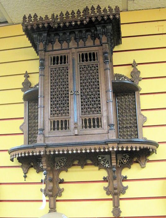 Middle Eastern, Syrian, MOORISH MOTHER OF PEARL Shelf (1 of 3)