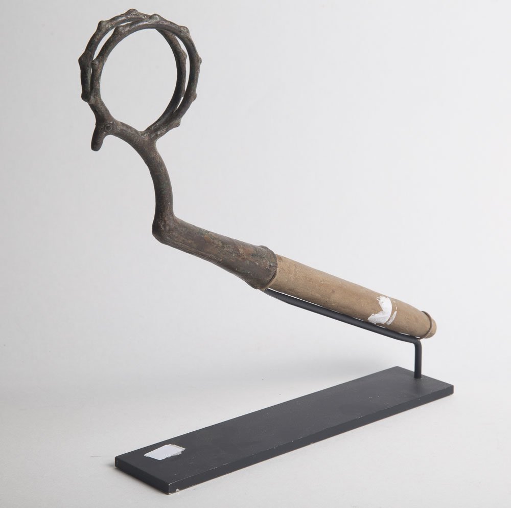 Luristan Bronze finial of Ibex C.1000 BC E Sackler Coll (1 of 2)