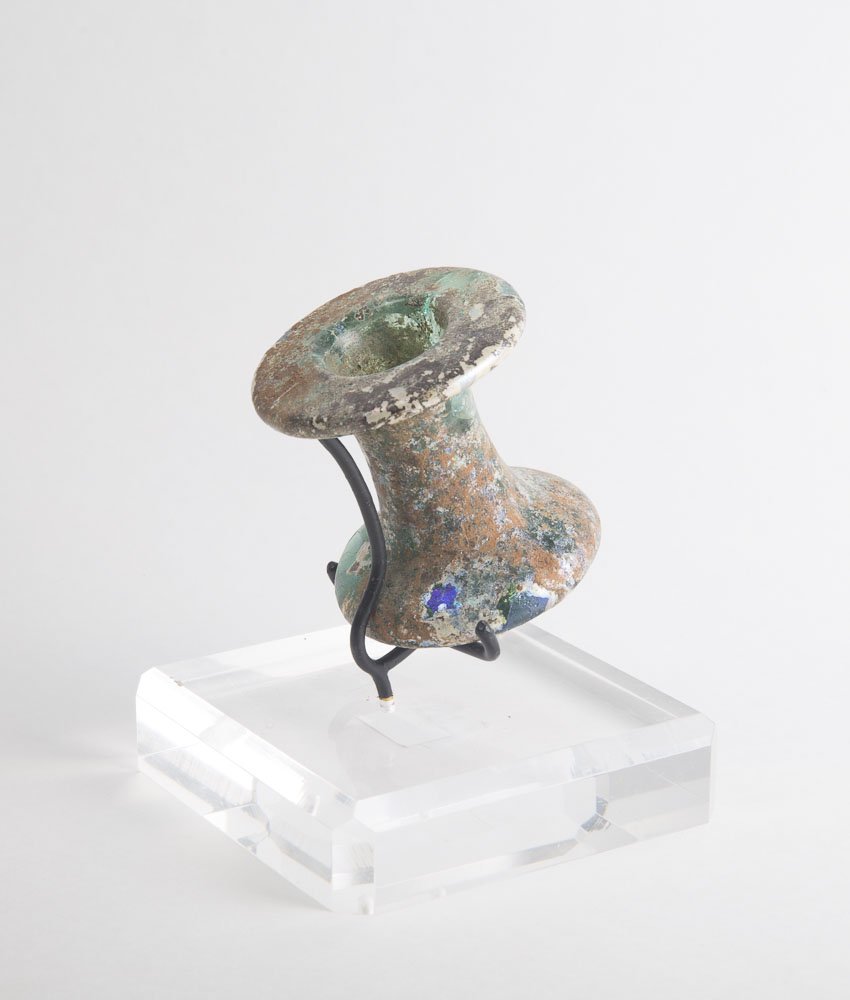 Ancient Roman Glass Jar c.1st-4th cent AD. (1 of 1)